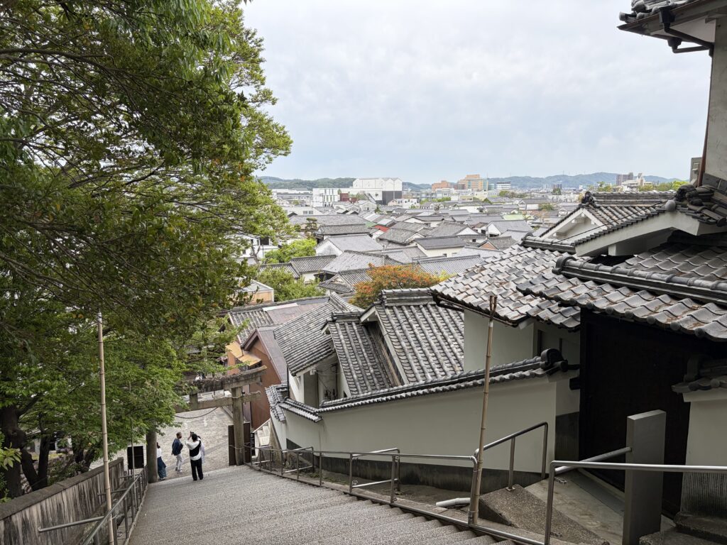 階段からの景色