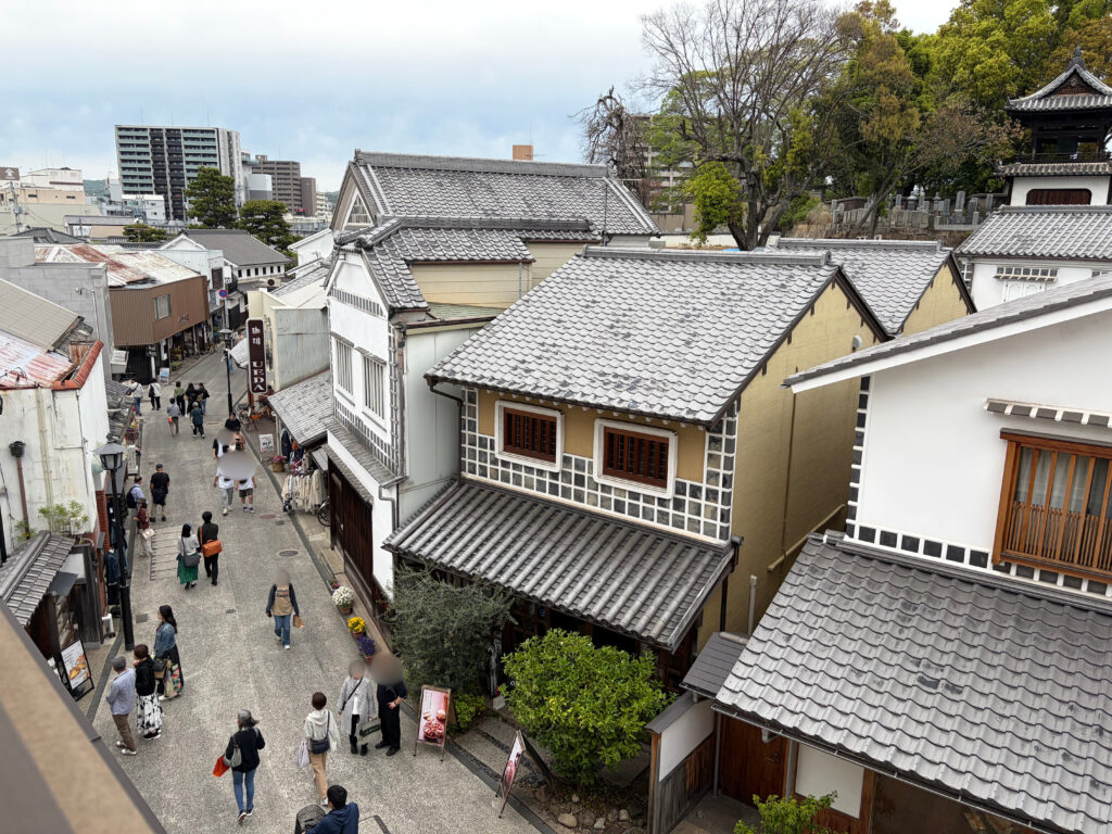 アカネイロの窓からの景色